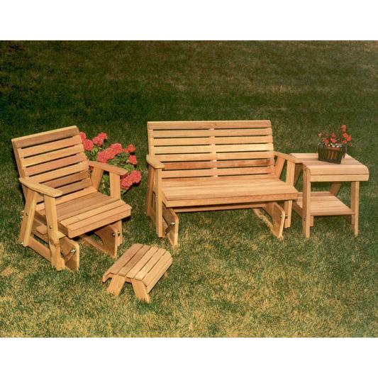 CreekVine Designs Cedar Classic Rocking Glider Furniture Collection