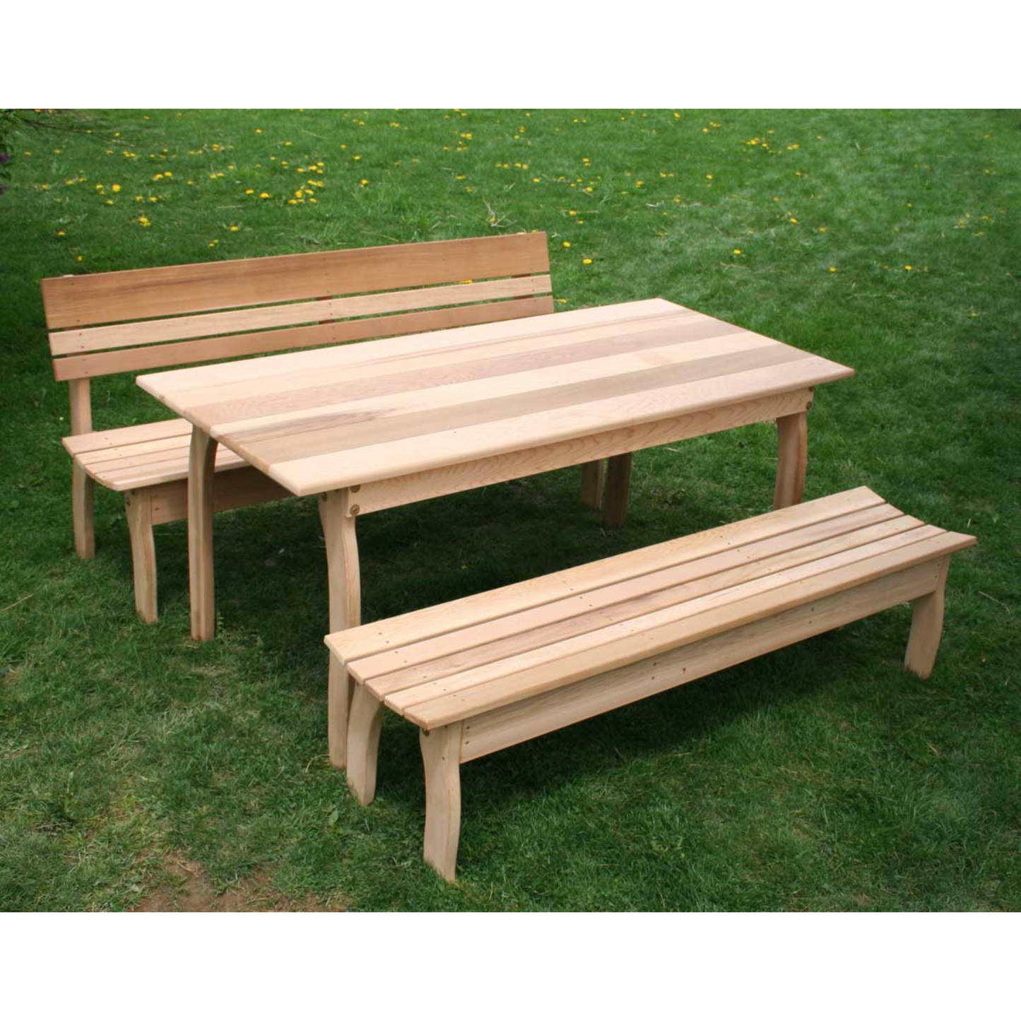 CreekVine Designs Cedar Couple Dining Set