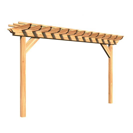 CreekVine Designs Treated Pine Monterrey Pergola